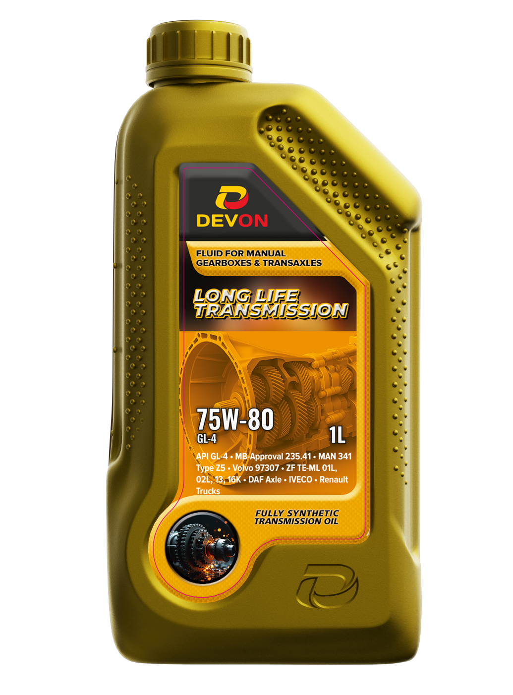 Devon Long Life Transmission SAE 75W-80 GL-4