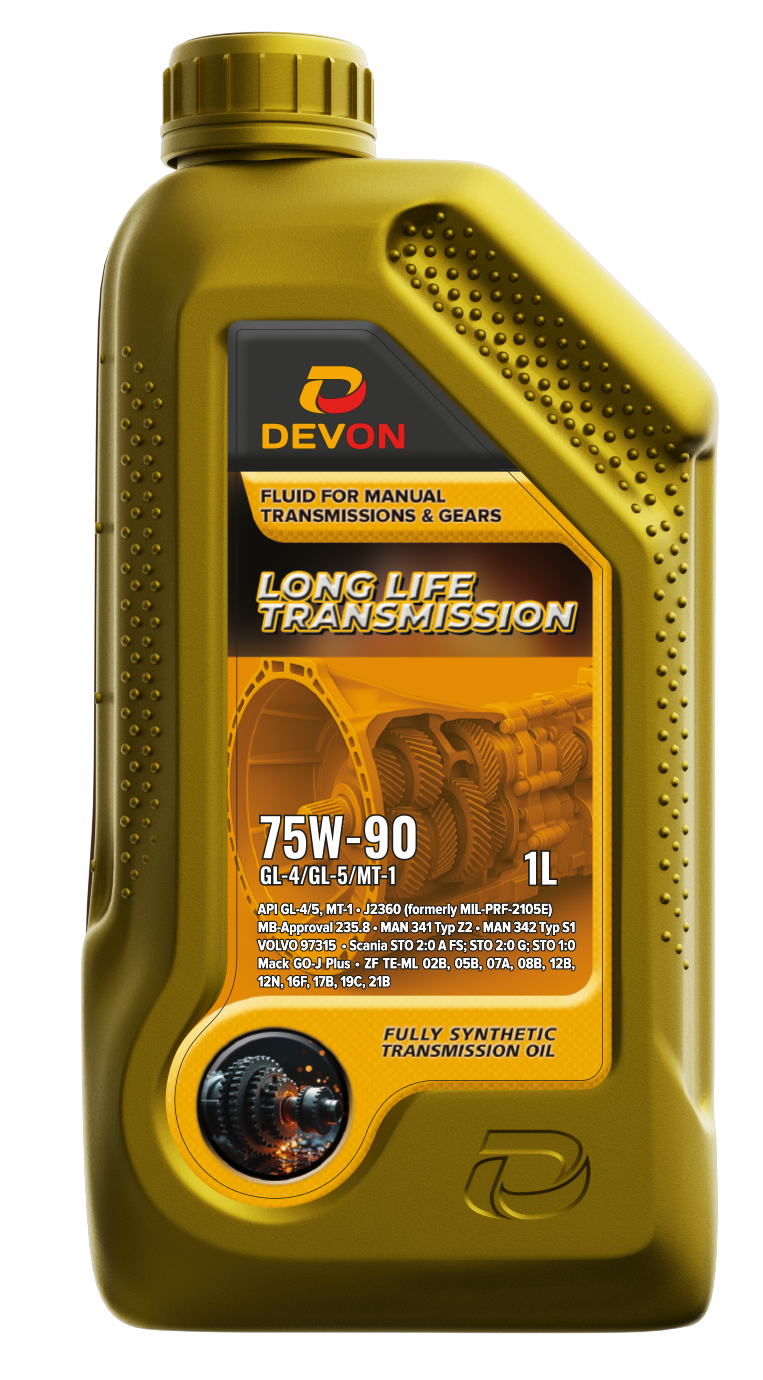 Devon Long Life Transmission SAE 75W-90 GL-4/GL-5/MT-1
