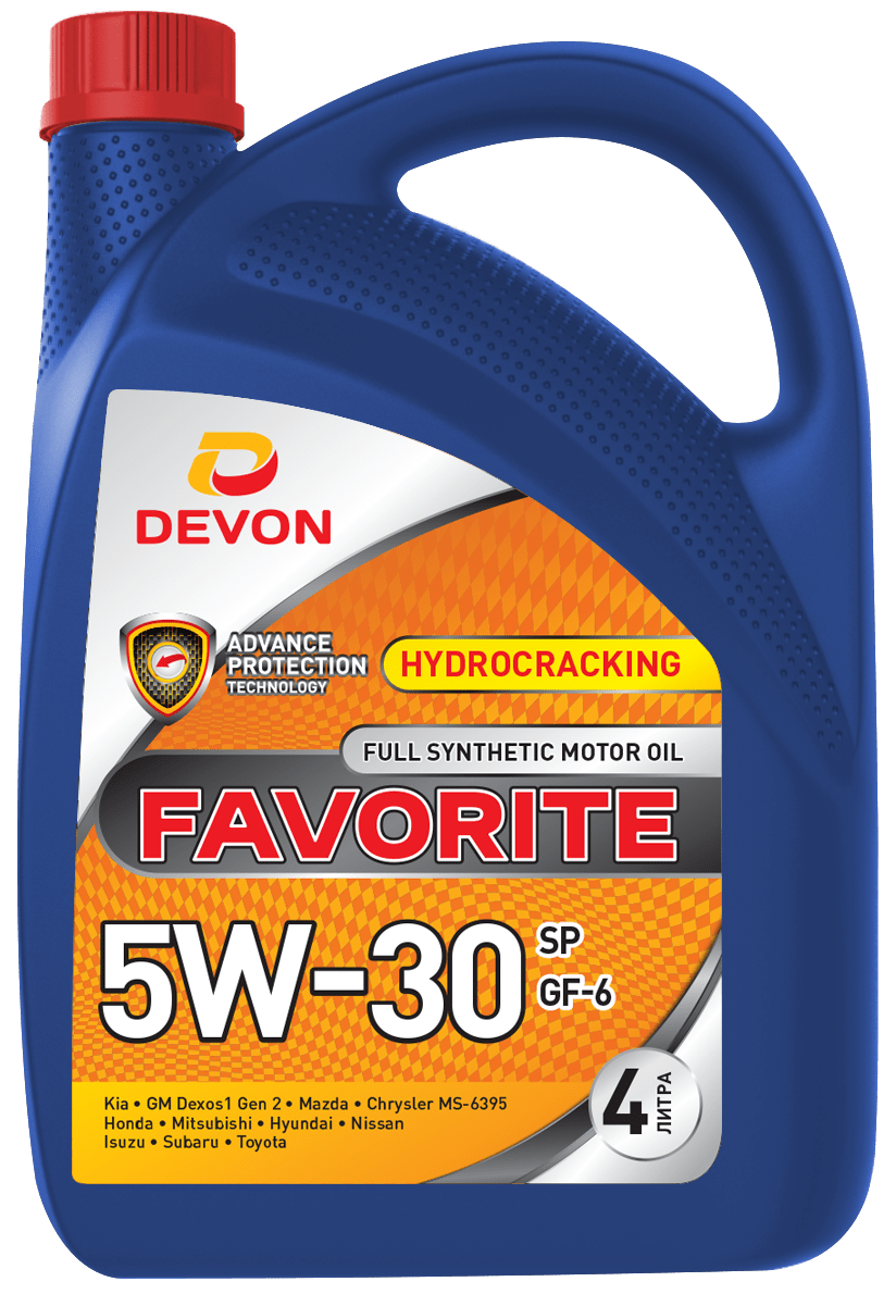 Devon Favorite SAE 5W-30 SP GF-6
